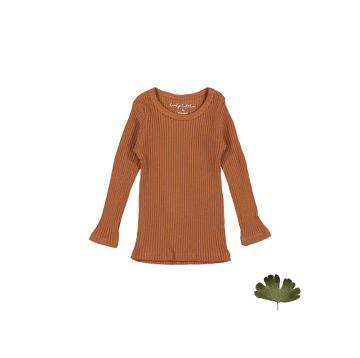 The Long Sleeve Tee - Caramel