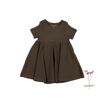 The Short Sleeve Dress - Cocoa