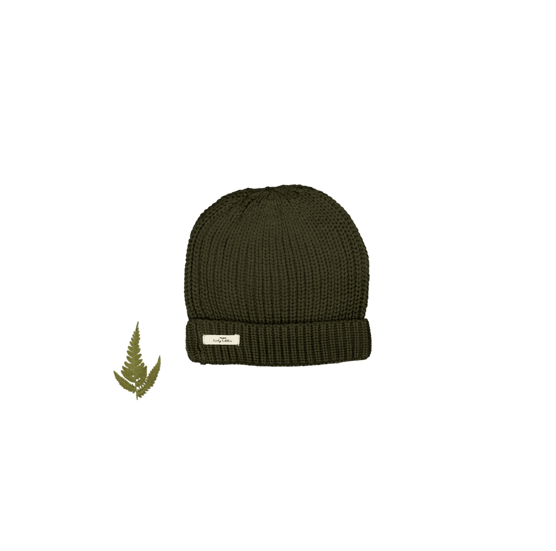 The Chunky Knit Hat - Moss