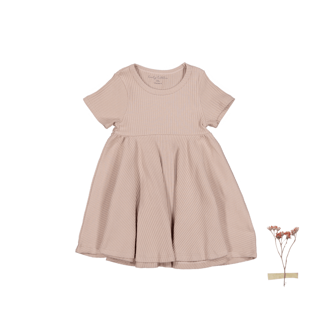 The Short Sleeve Dress - Mauve