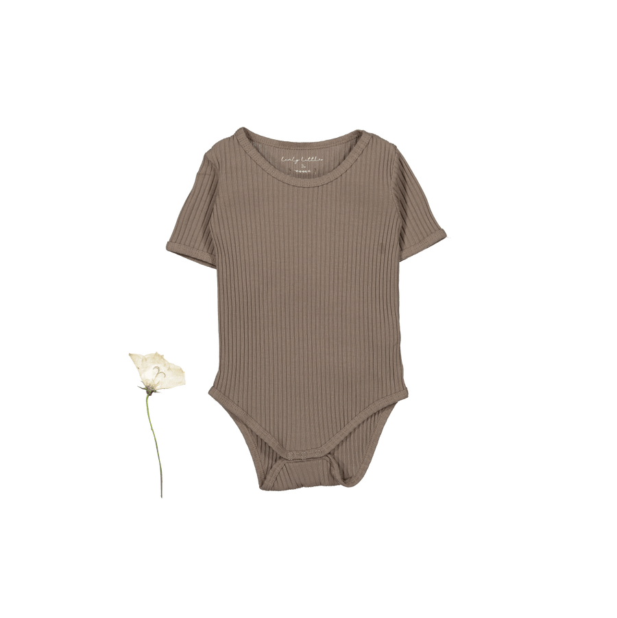 The Short Sleeve Onesie - Taupe