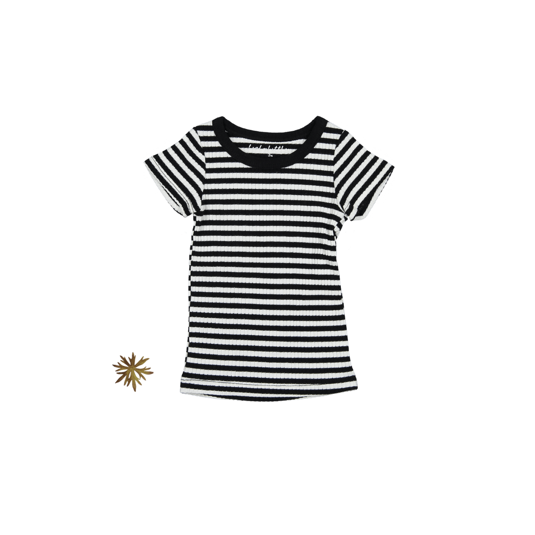 The Printed Short Sleeve Tee - Stripe