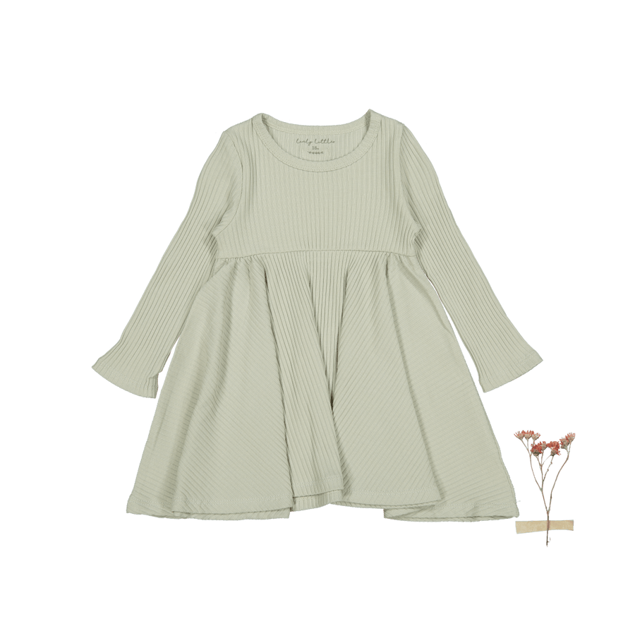 The Long Sleeve Dress - Mist