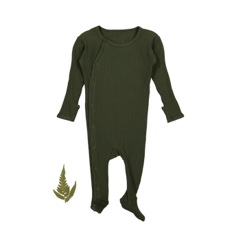 The Snap Romper - Moss