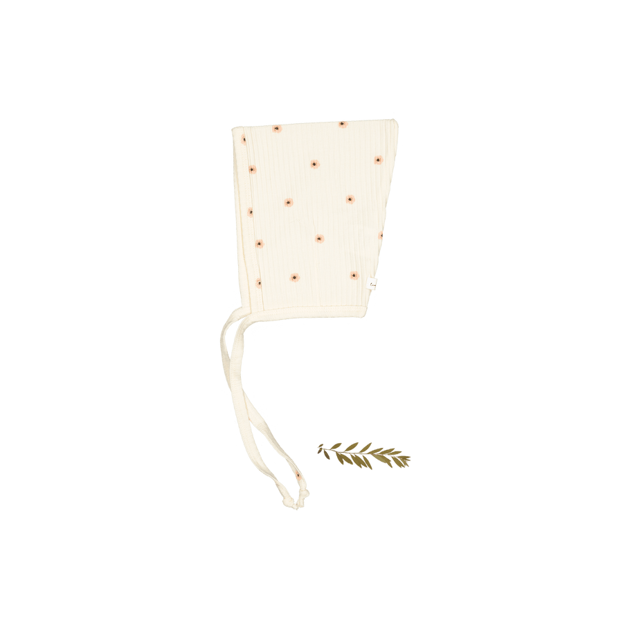 The Printed Pixie Bonnet - Butter Flower