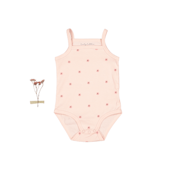 The Printed Tank Onesie - Rose Flower