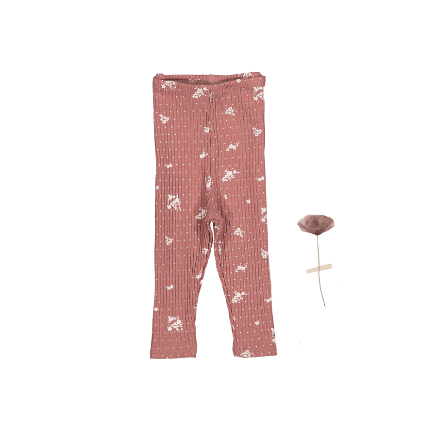 The Printed Legging - Rosewood Floral