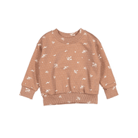 The Printed Sweatshirt - Rosewood Floral