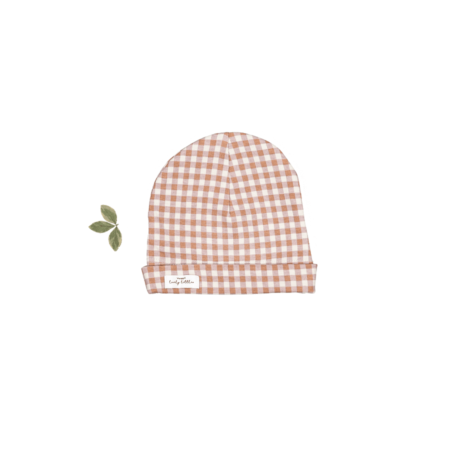 The Printed Hat - Rosewood Gingham