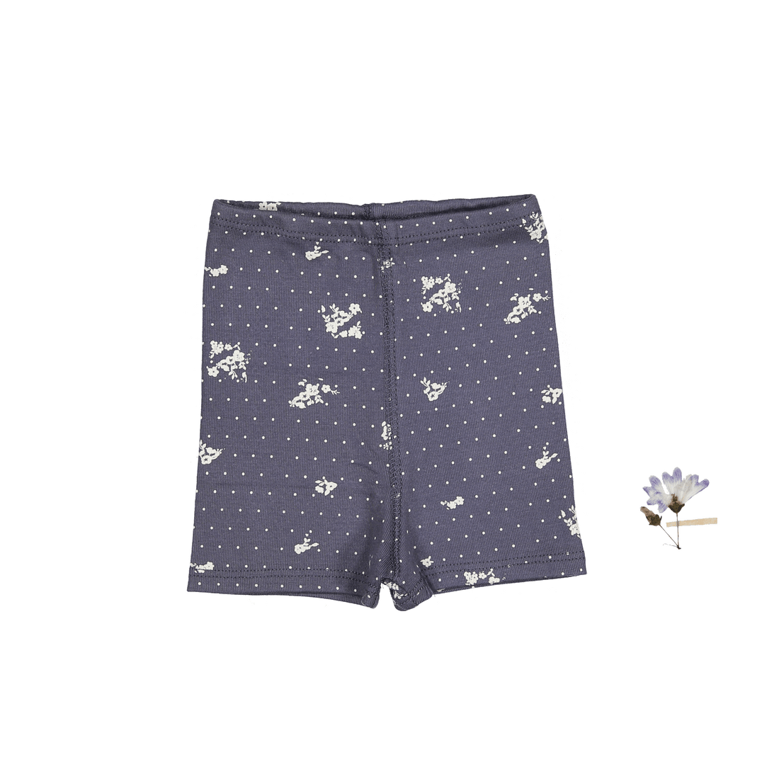 The Printed Short  - Steel Floral