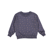 The Printed Sweatshirt - Steel Mushroom