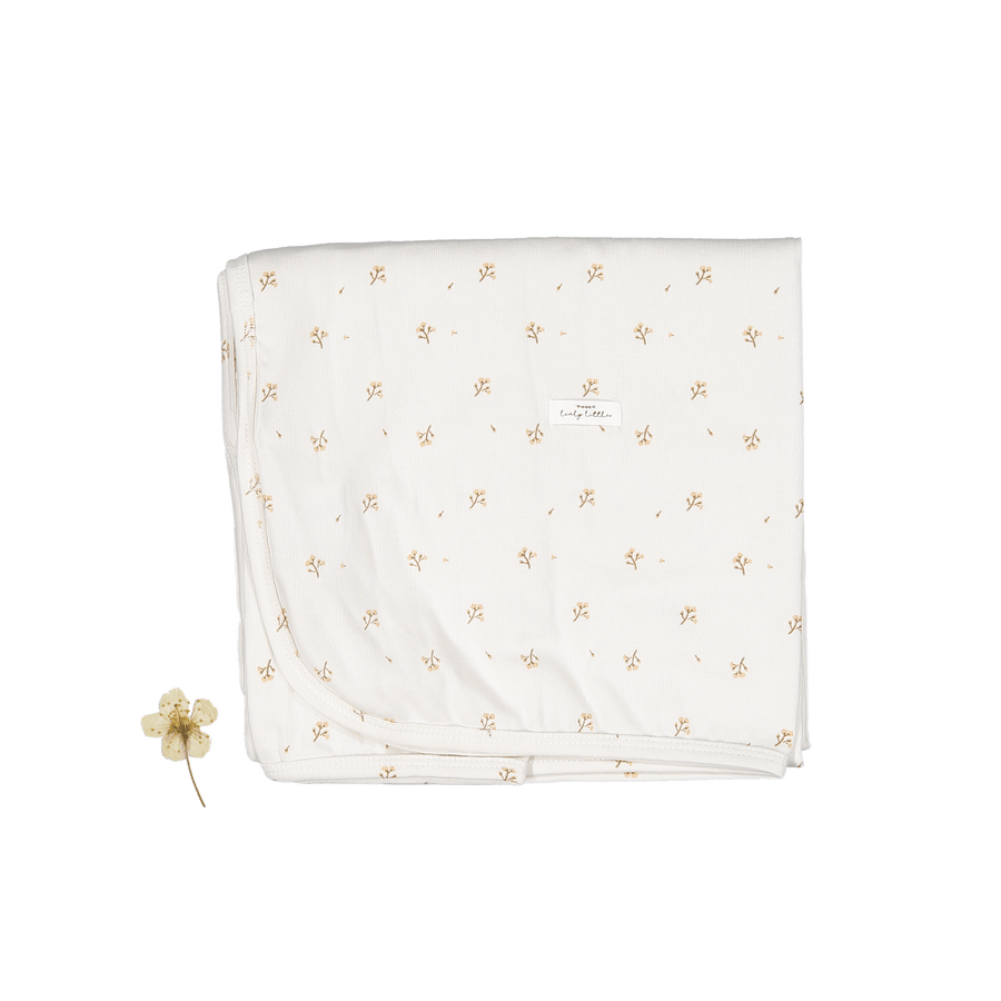 The Printed Blanket - Tan Blossom