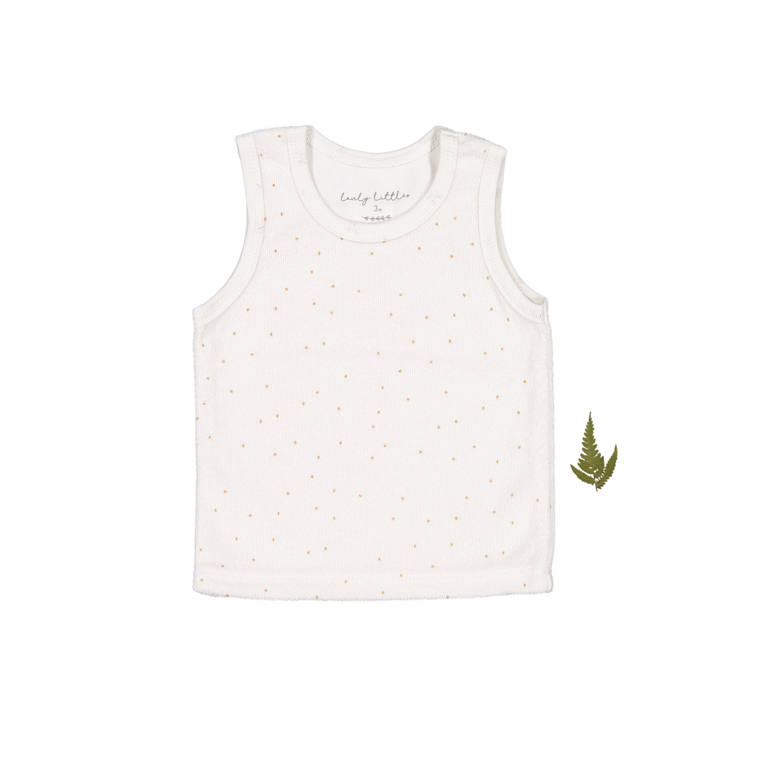 The Terry Tank - Pearl Dot